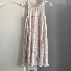 ALTAR’D STATE WHITE LACE DRESS